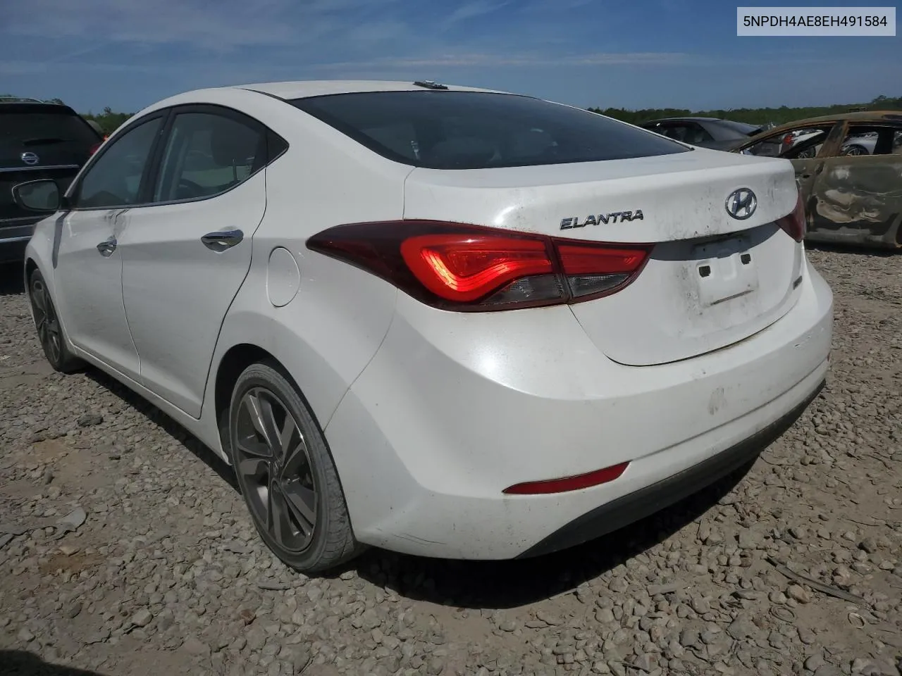 5NPDH4AE8EH491584 2014 Hyundai Elantra Se