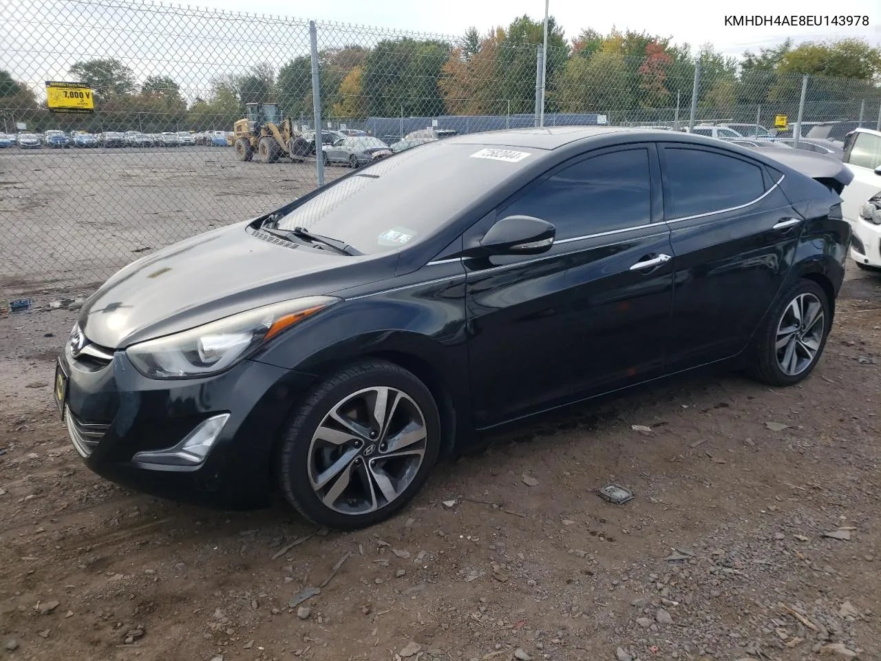 2014 Hyundai Elantra Se VIN: KMHDH4AE8EU143978 Lot: 72582044