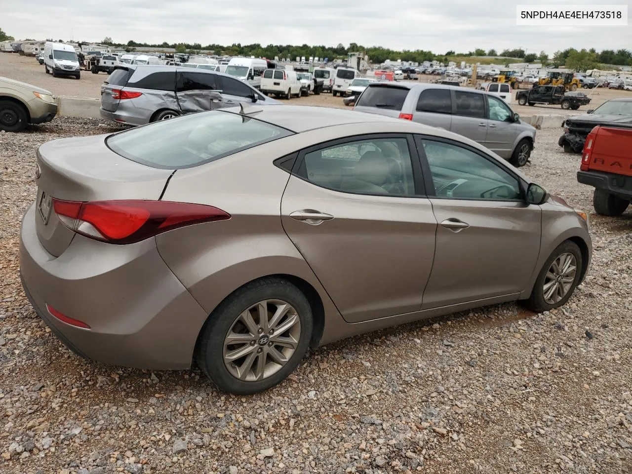 5NPDH4AE4EH473518 2014 Hyundai Elantra Se