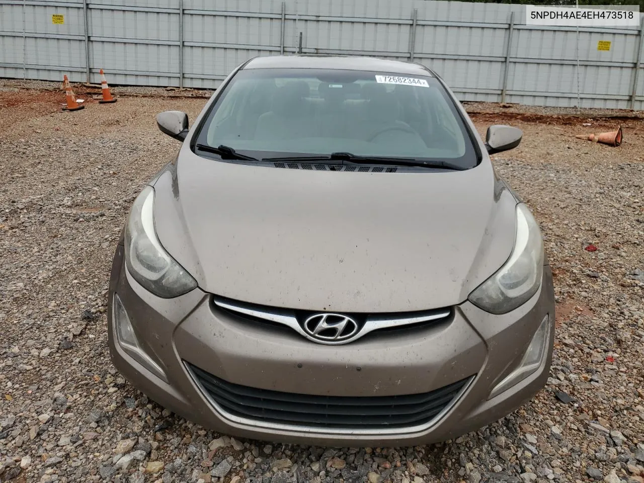 2014 Hyundai Elantra Se VIN: 5NPDH4AE4EH473518 Lot: 72682344