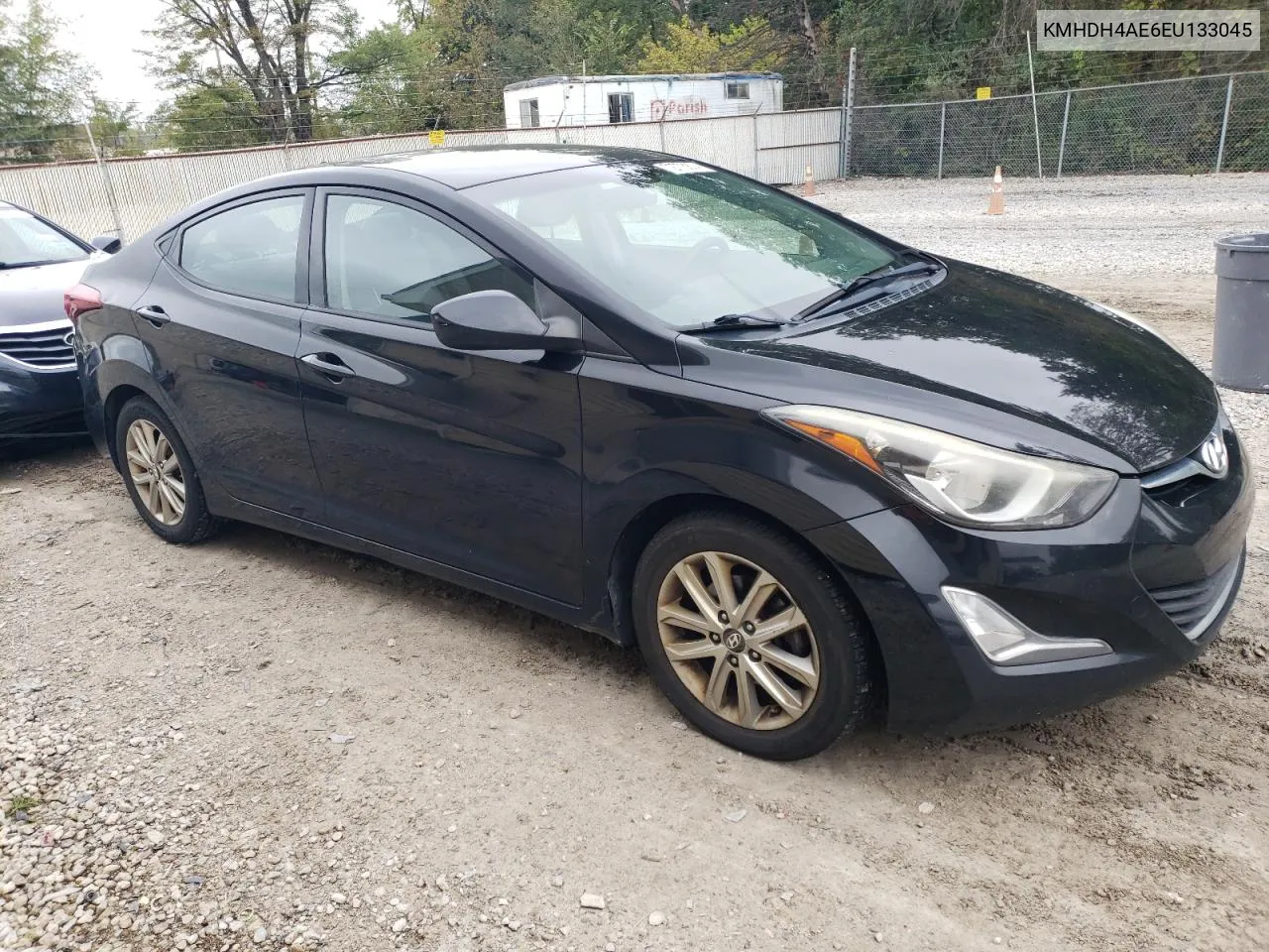 KMHDH4AE6EU133045 2014 Hyundai Elantra Se