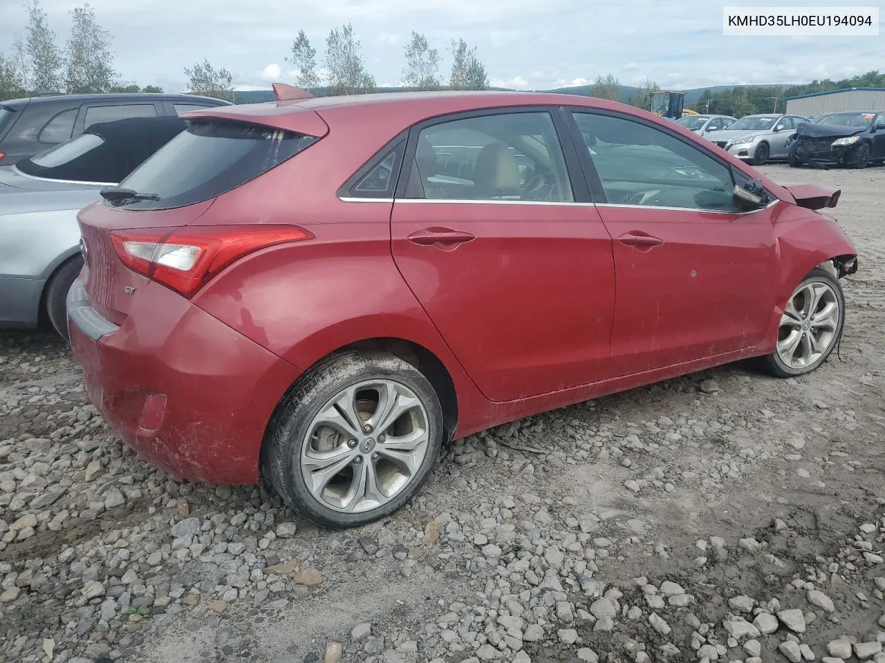 2014 Hyundai Elantra Gt VIN: KMHD35LH0EU194094 Lot: 73001184