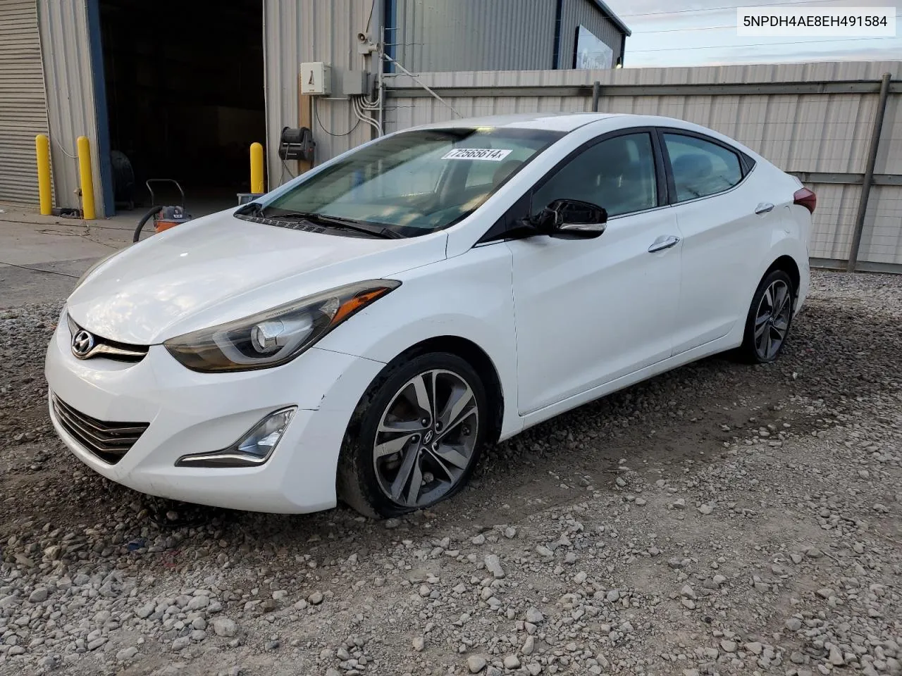 2014 Hyundai Elantra Se VIN: 5NPDH4AE8EH491584 Lot: 73204384