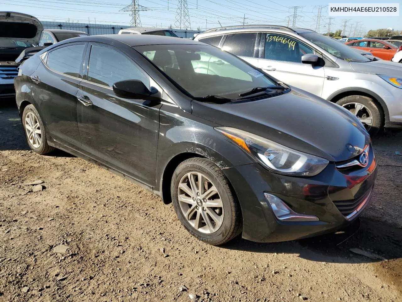 2014 Hyundai Elantra Se VIN: KMHDH4AE6EU210528 Lot: 73293894