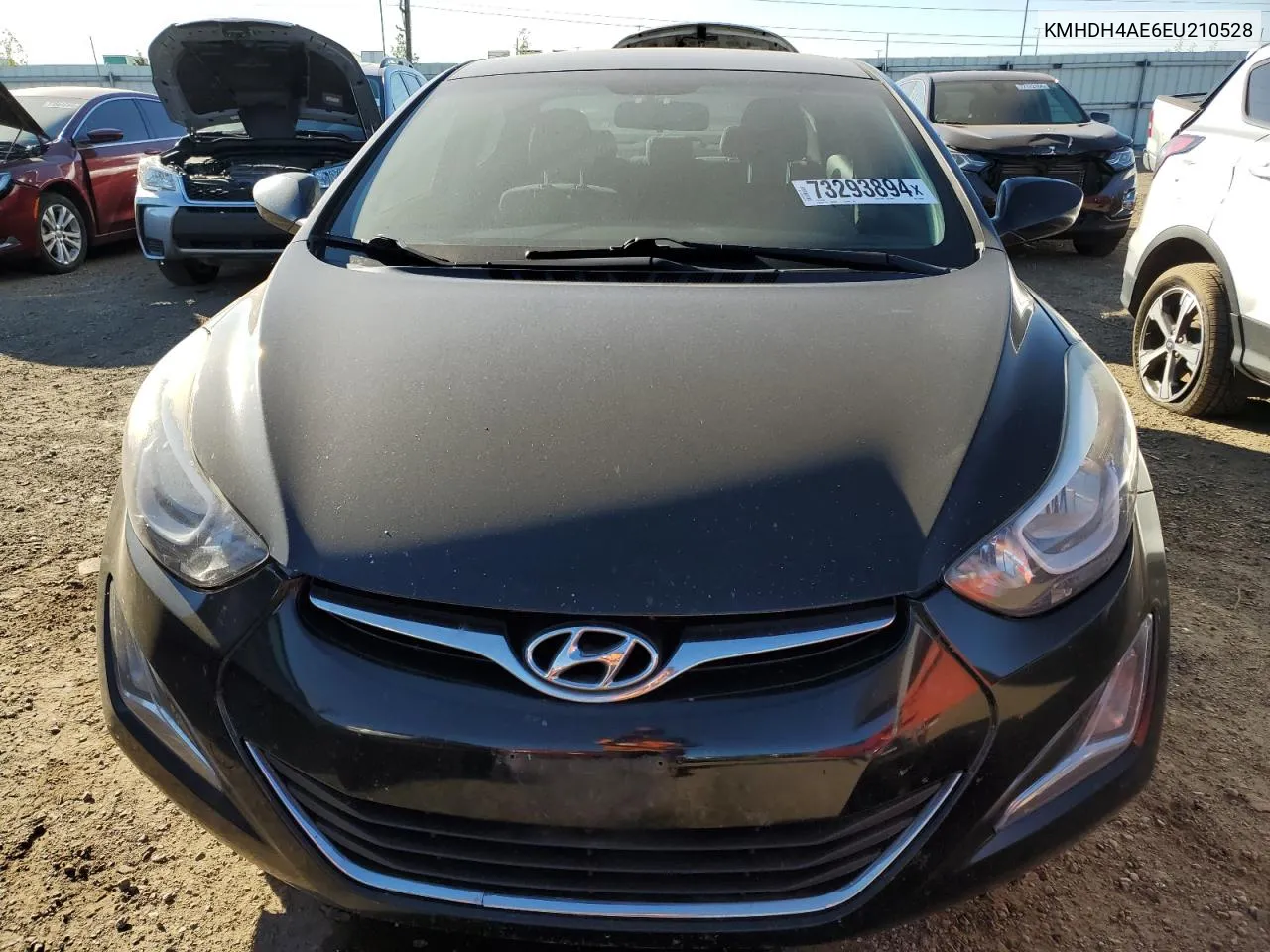 2014 Hyundai Elantra Se VIN: KMHDH4AE6EU210528 Lot: 73293894