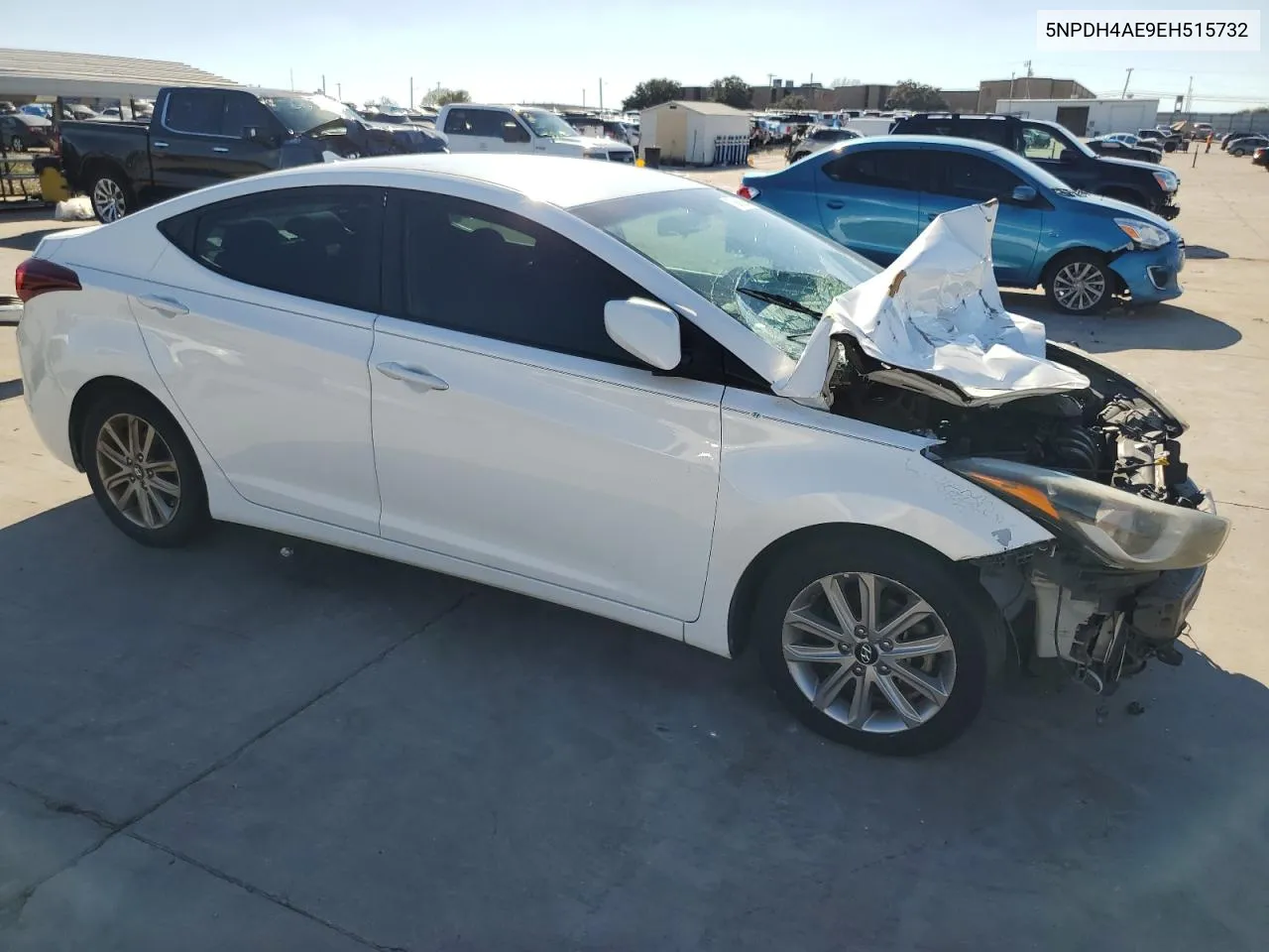 2014 Hyundai Elantra Se VIN: 5NPDH4AE9EH515732 Lot: 73662954