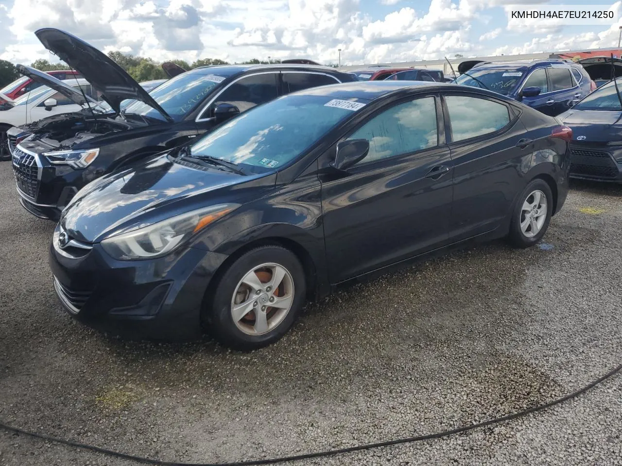 KMHDH4AE7EU214250 2014 Hyundai Elantra Se