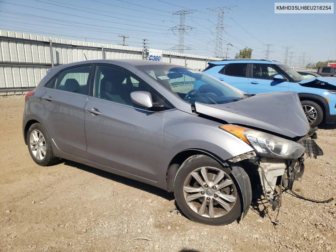 2014 Hyundai Elantra Gt VIN: KMHD35LH8EU218254 Lot: 74038834