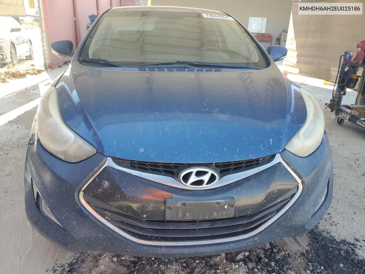 2014 Hyundai Elantra Coupe Gs VIN: KMHDH6AH2EU025186 Lot: 74044954