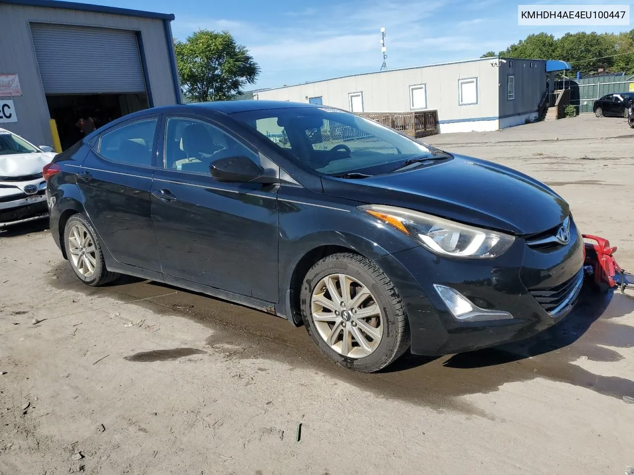 2014 Hyundai Elantra Se VIN: KMHDH4AE4EU100447 Lot: 74380194