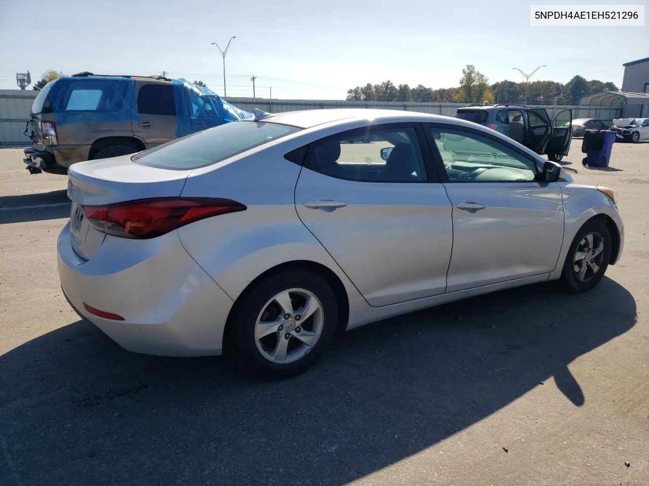 2014 Hyundai Elantra Se VIN: 5NPDH4AE1EH521296 Lot: 74387154