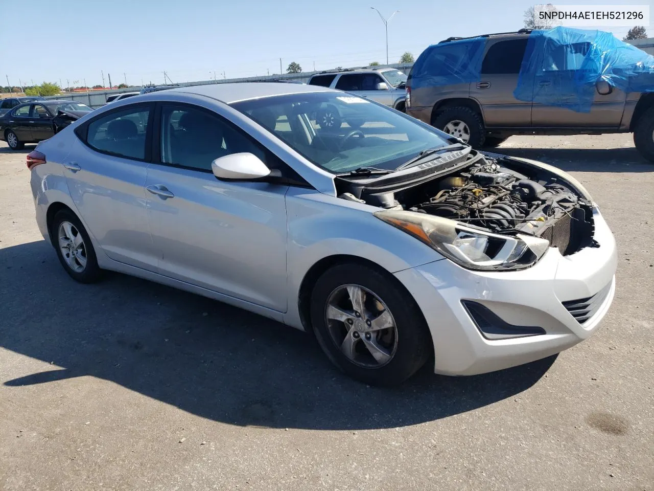 2014 Hyundai Elantra Se VIN: 5NPDH4AE1EH521296 Lot: 74387154