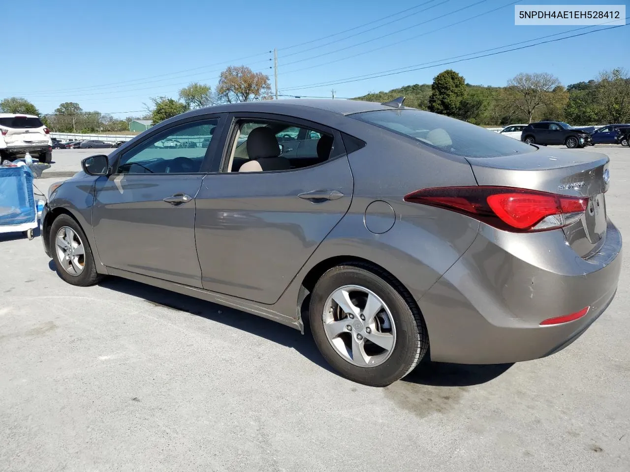 2014 Hyundai Elantra Se VIN: 5NPDH4AE1EH528412 Lot: 74959134