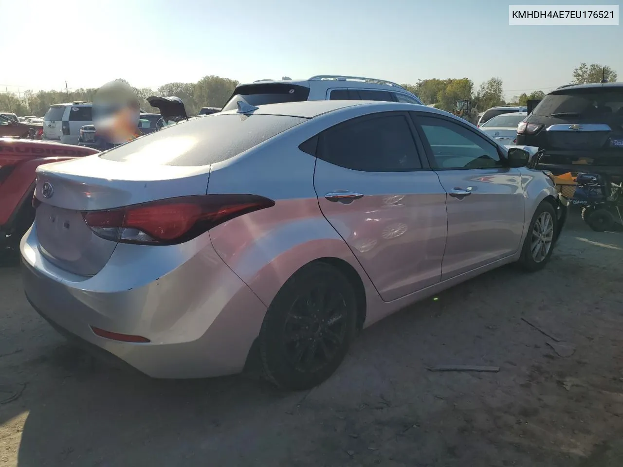 KMHDH4AE7EU176521 2014 Hyundai Elantra Se