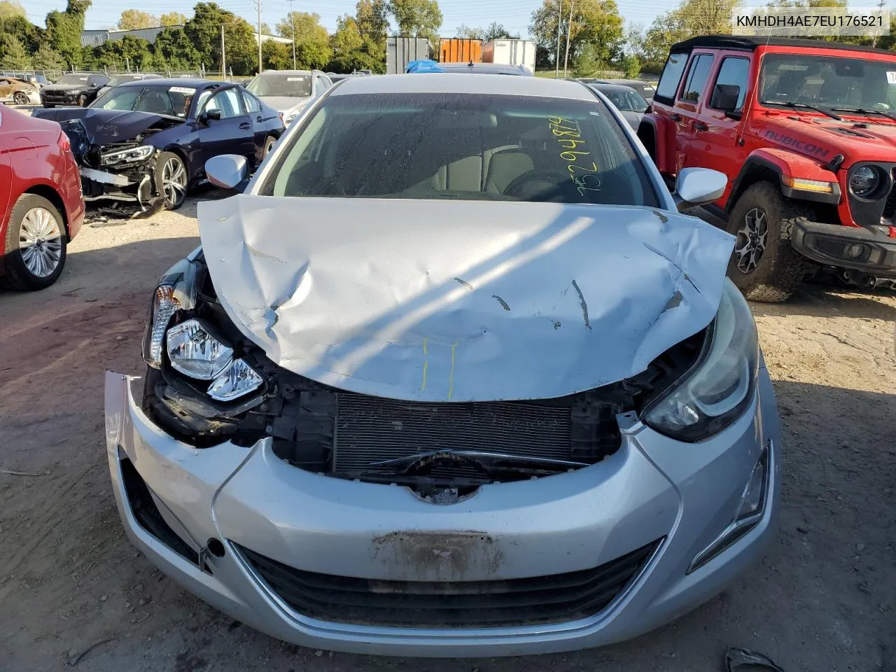 2014 Hyundai Elantra Se VIN: KMHDH4AE7EU176521 Lot: 75294874