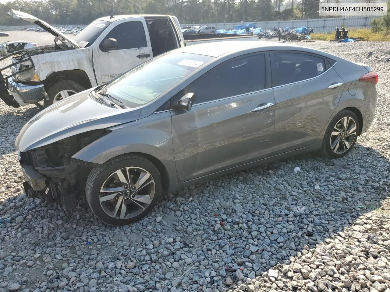 2014 Hyundai Elantra Se VIN: 5NPDH4AE4EH505299 Lot: 75439894