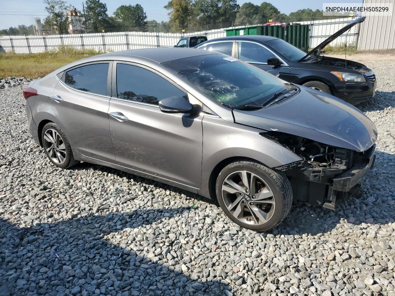 2014 Hyundai Elantra Se VIN: 5NPDH4AE4EH505299 Lot: 75439894