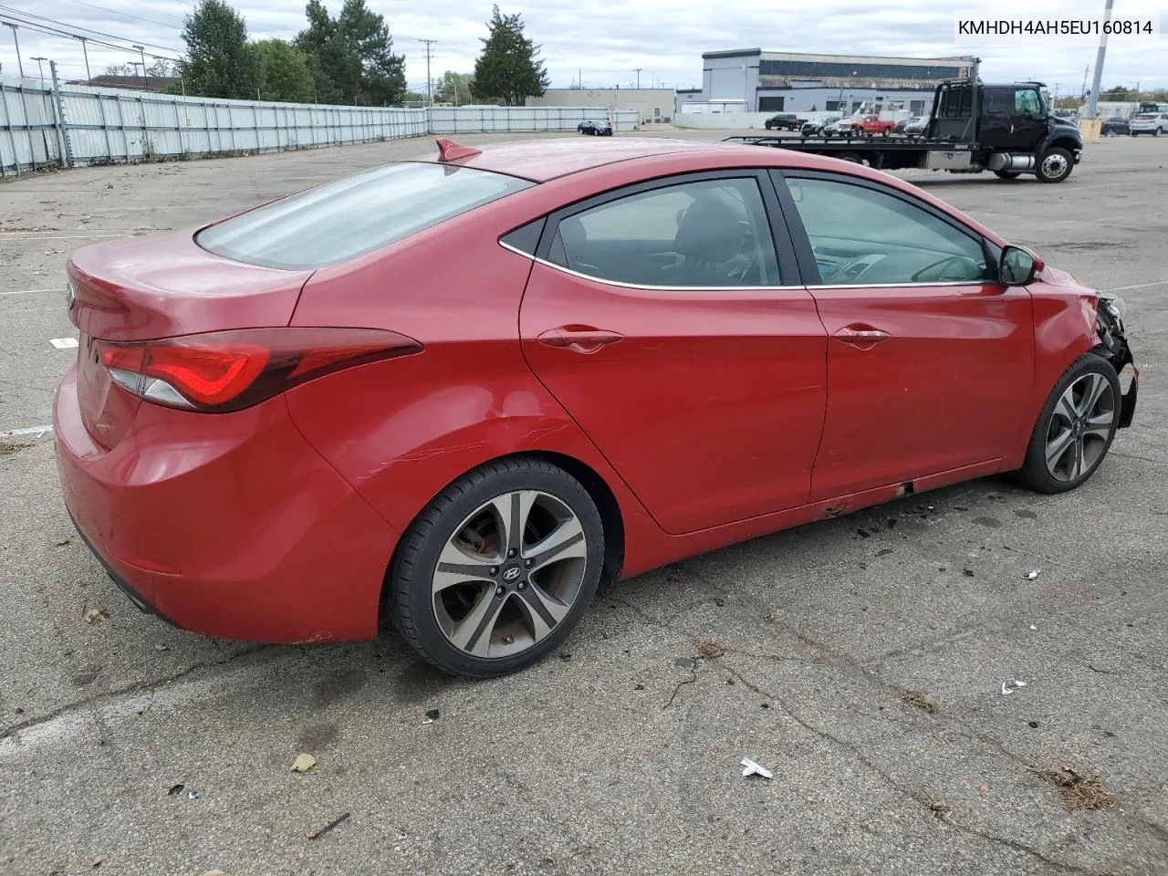 KMHDH4AH5EU160814 2014 Hyundai Elantra Se