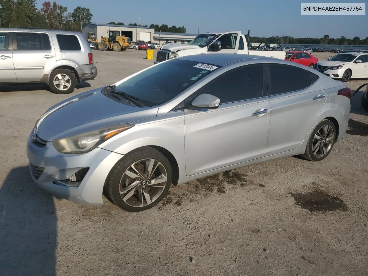 2014 Hyundai Elantra Se VIN: 5NPDH4AE2EH457754 Lot: 75812044