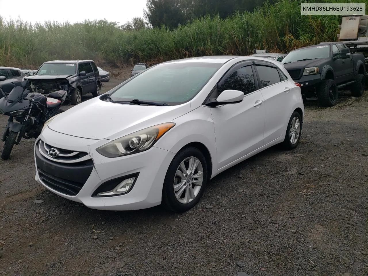 2014 Hyundai Elantra Gt VIN: KMHD35LH6EU193628 Lot: 75909204