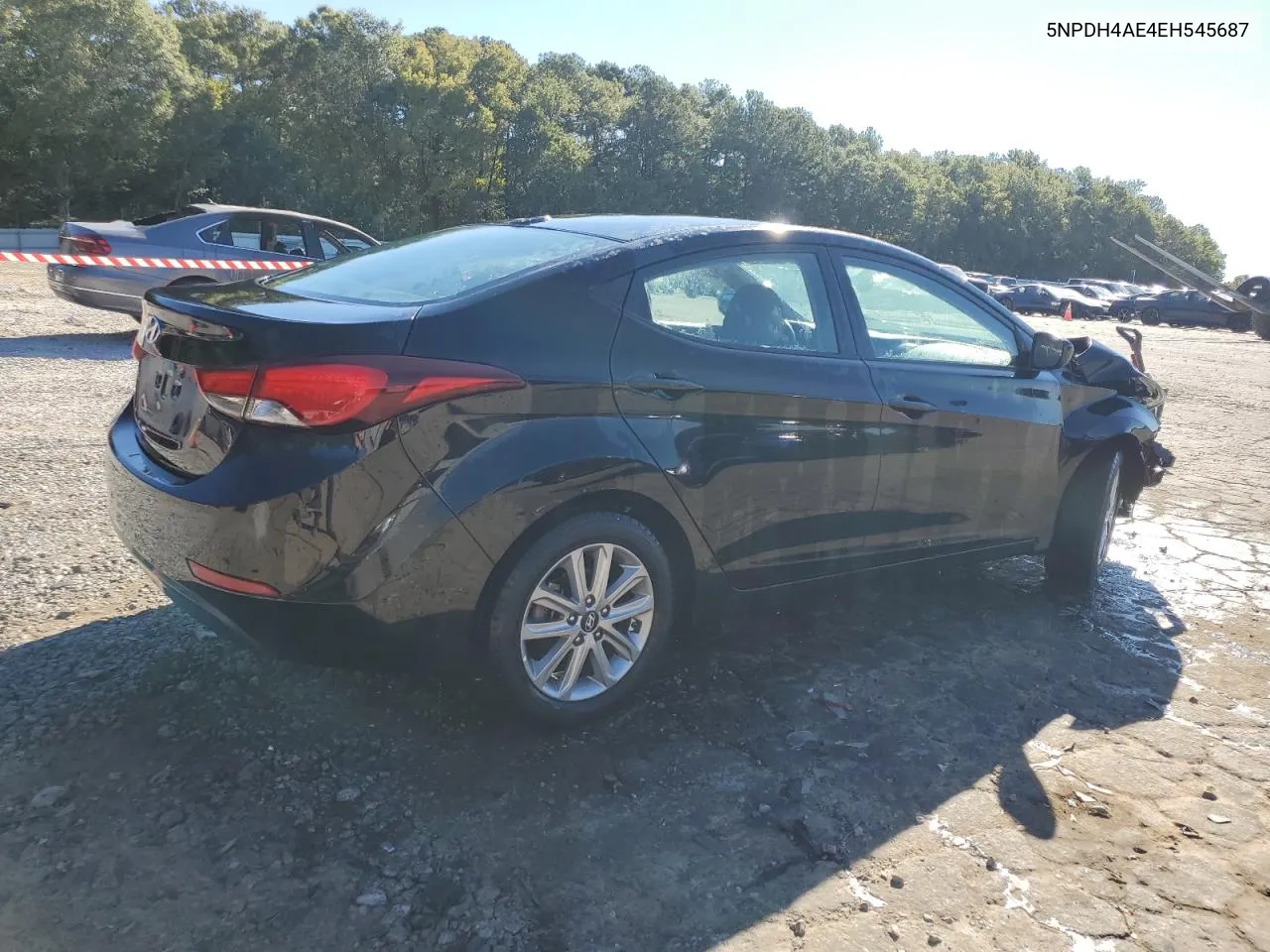 2014 Hyundai Elantra Se VIN: 5NPDH4AE4EH545687 Lot: 76095774