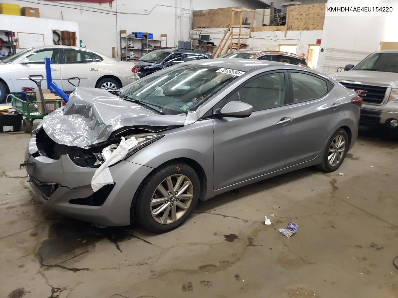 KMHDH4AE4EU154220 2014 Hyundai Elantra Se