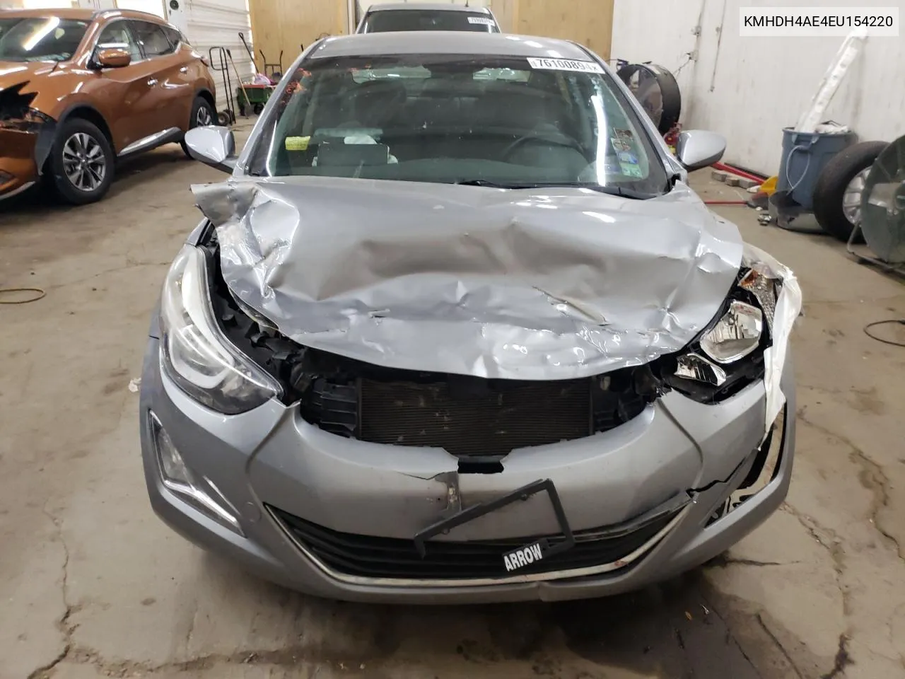 2014 Hyundai Elantra Se VIN: KMHDH4AE4EU154220 Lot: 76100894