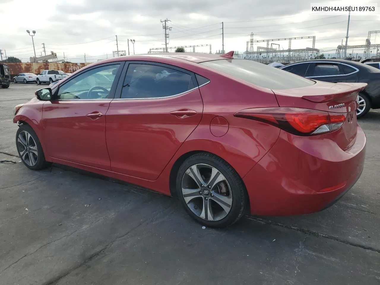 KMHDH4AH5EU189763 2014 Hyundai Elantra Se