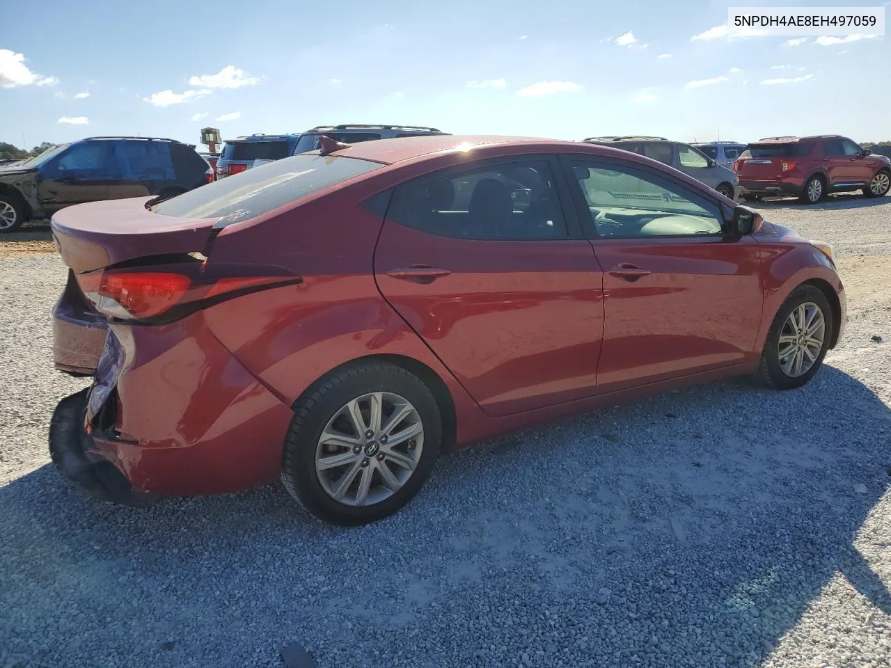 5NPDH4AE8EH497059 2014 Hyundai Elantra Se