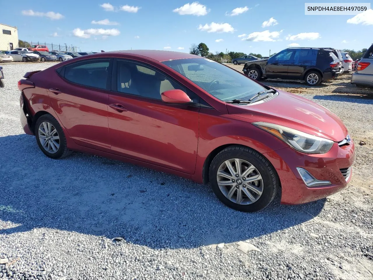 5NPDH4AE8EH497059 2014 Hyundai Elantra Se