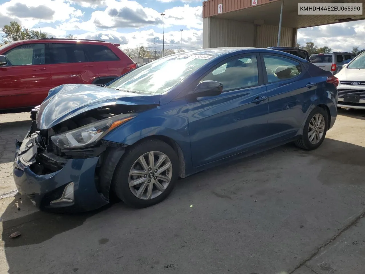 2014 Hyundai Elantra Se VIN: KMHDH4AE2EU065990 Lot: 76496464