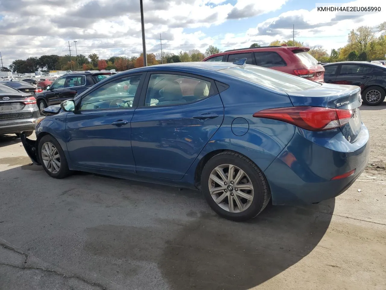 2014 Hyundai Elantra Se VIN: KMHDH4AE2EU065990 Lot: 76496464