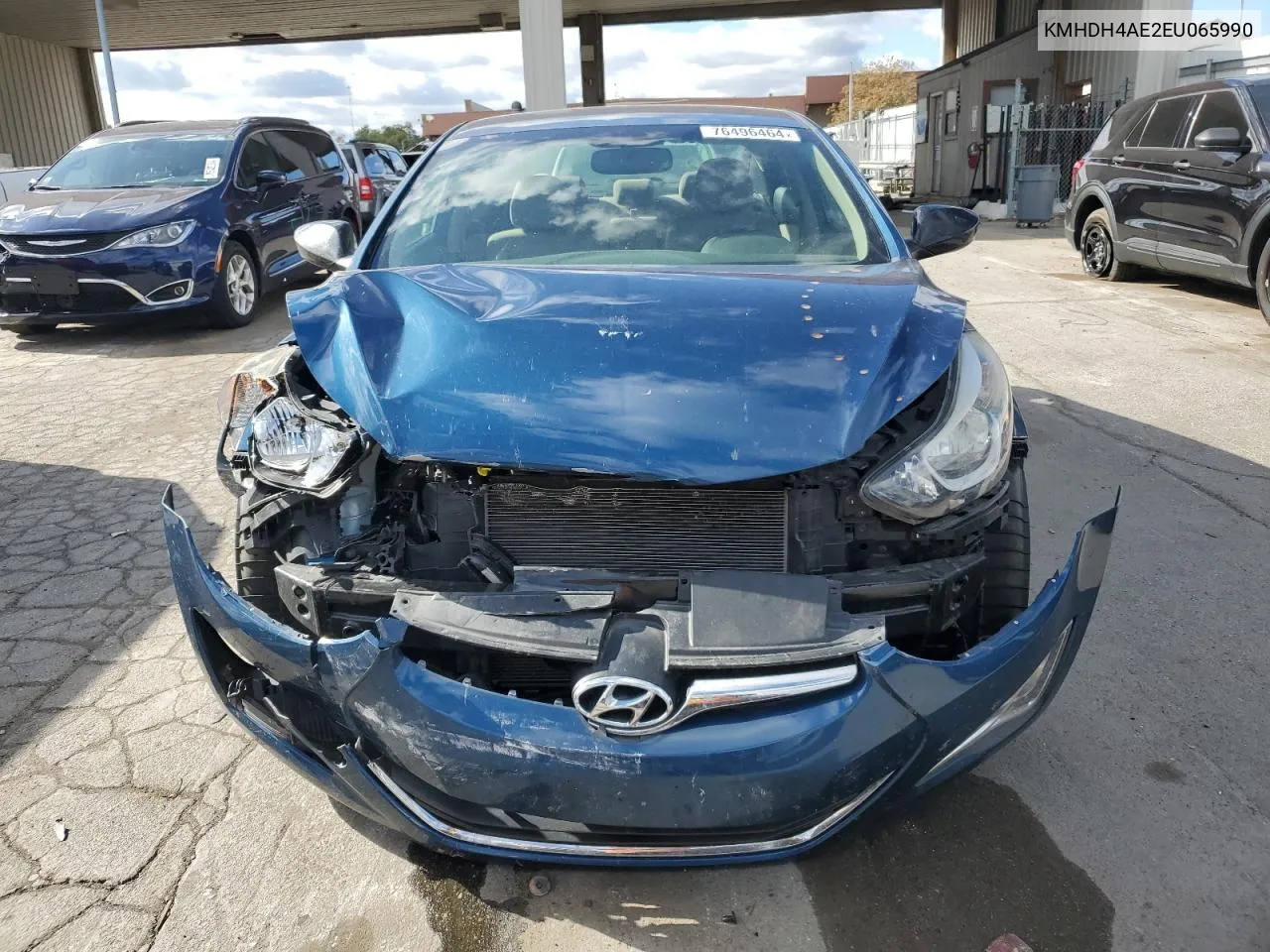 2014 Hyundai Elantra Se VIN: KMHDH4AE2EU065990 Lot: 76496464