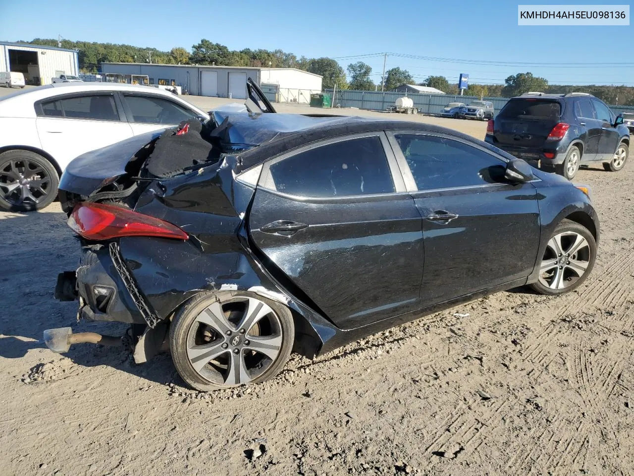 2014 Hyundai Elantra Se VIN: KMHDH4AH5EU098136 Lot: 76578764