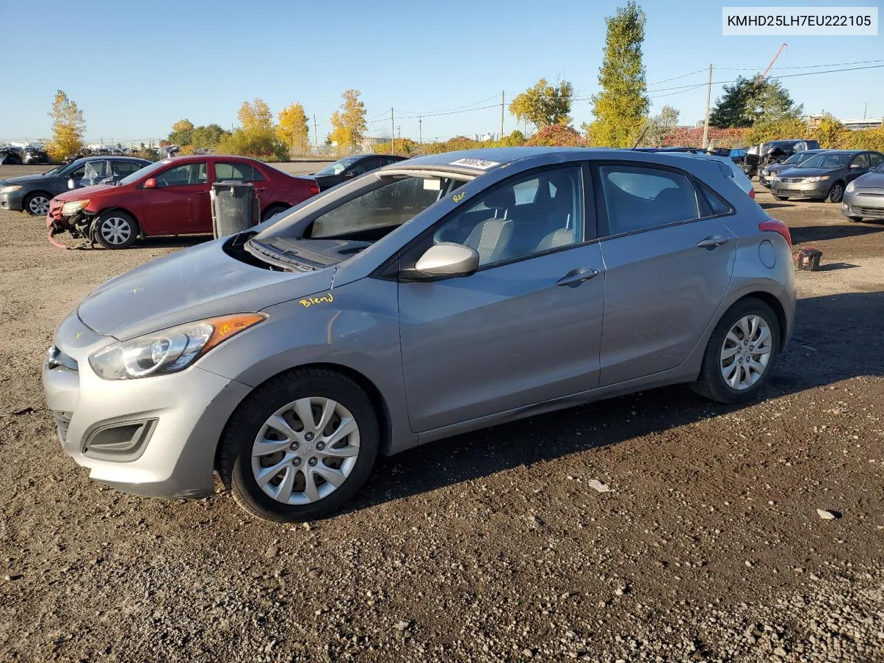 2014 Hyundai Elantra Gt VIN: KMHD25LH7EU222105 Lot: 76666794