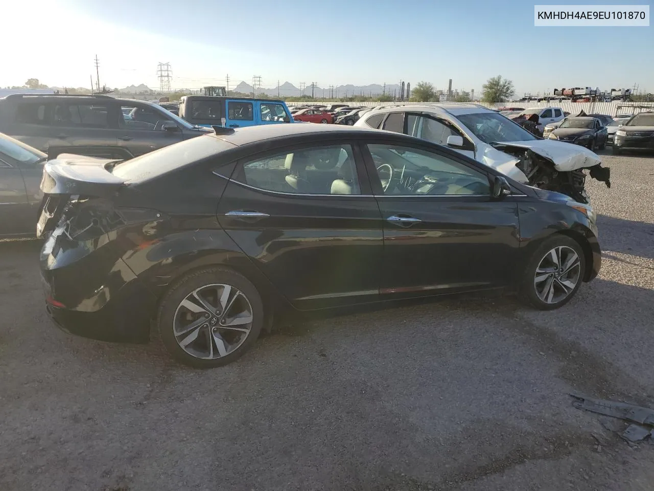 2014 Hyundai Elantra Se VIN: KMHDH4AE9EU101870 Lot: 76747594