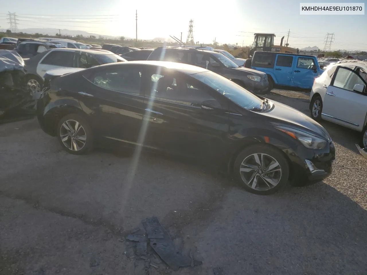 2014 Hyundai Elantra Se VIN: KMHDH4AE9EU101870 Lot: 76747594