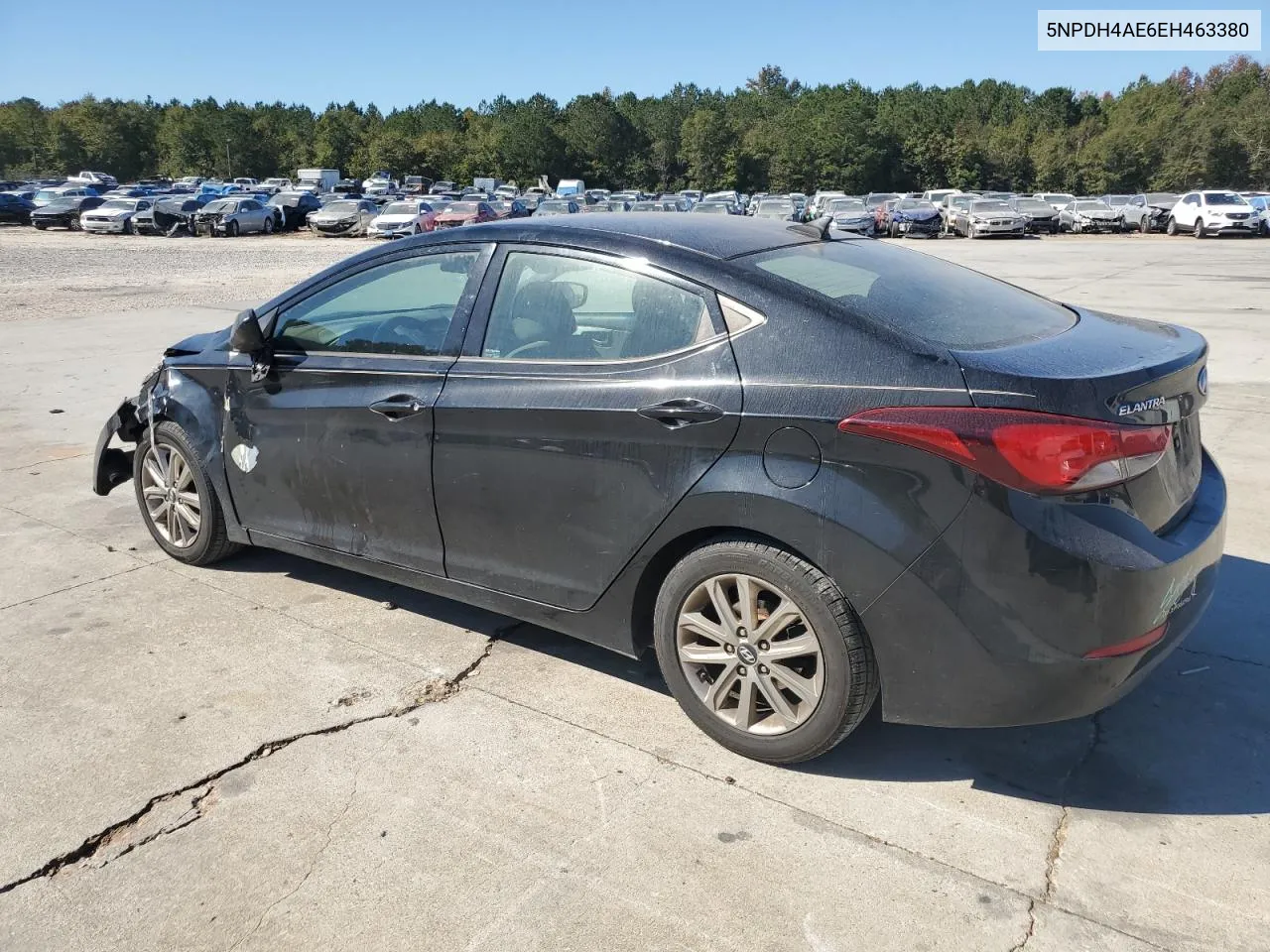 2014 Hyundai Elantra Se VIN: 5NPDH4AE6EH463380 Lot: 76908714