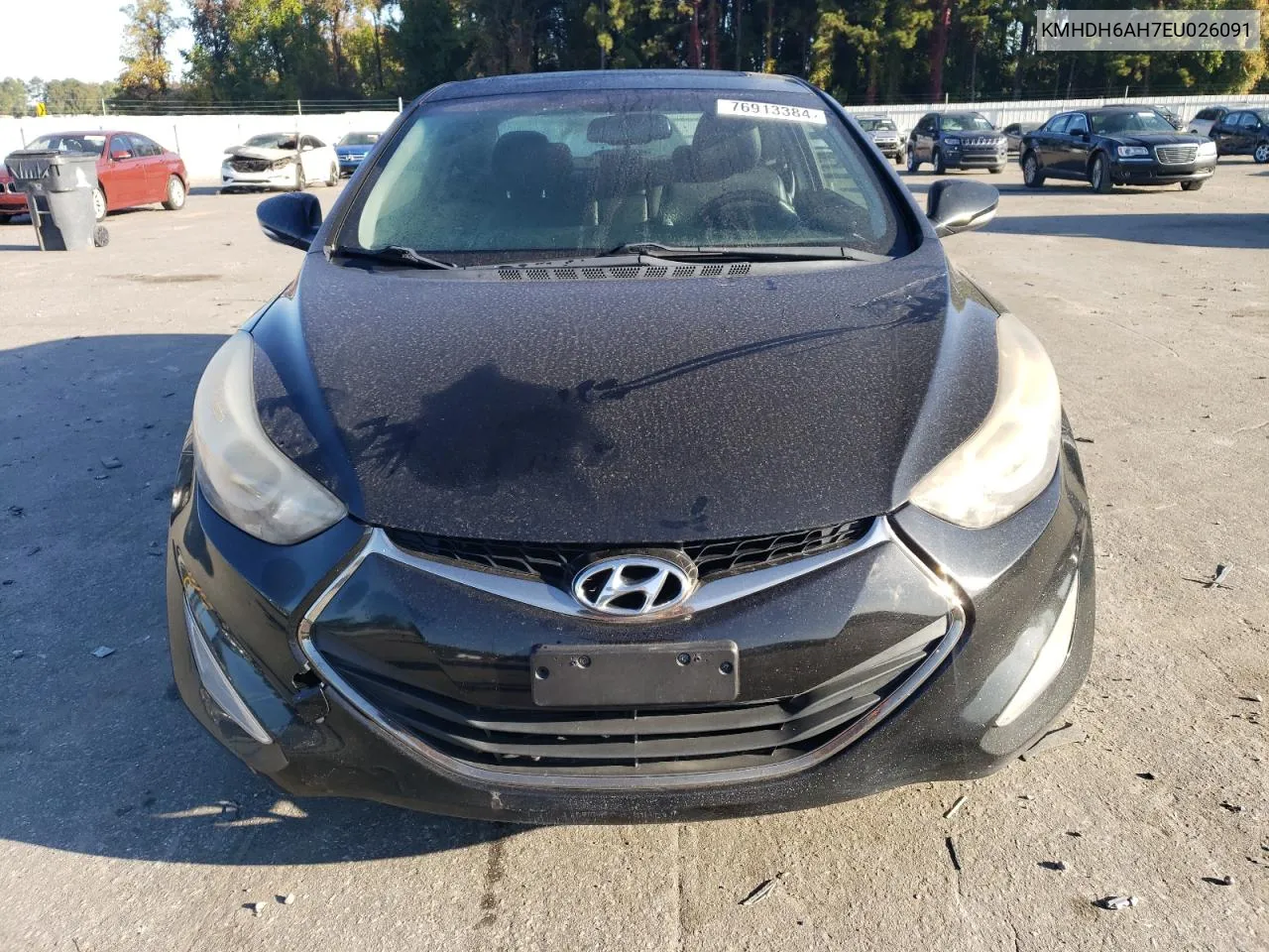 2014 Hyundai Elantra Coupe Gs VIN: KMHDH6AH7EU026091 Lot: 76913384