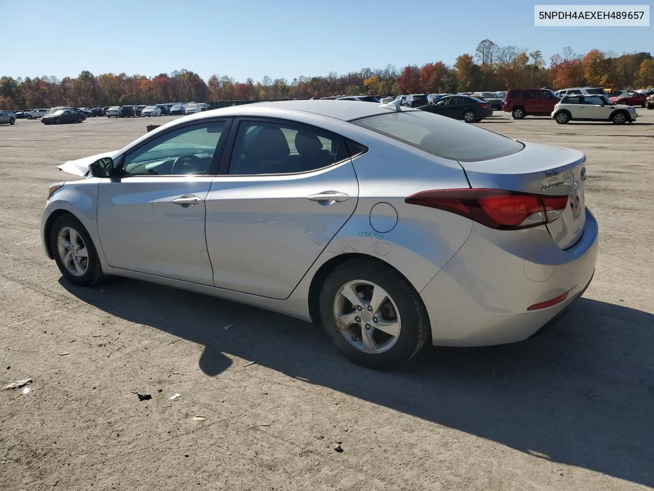 5NPDH4AEXEH489657 2014 Hyundai Elantra Se