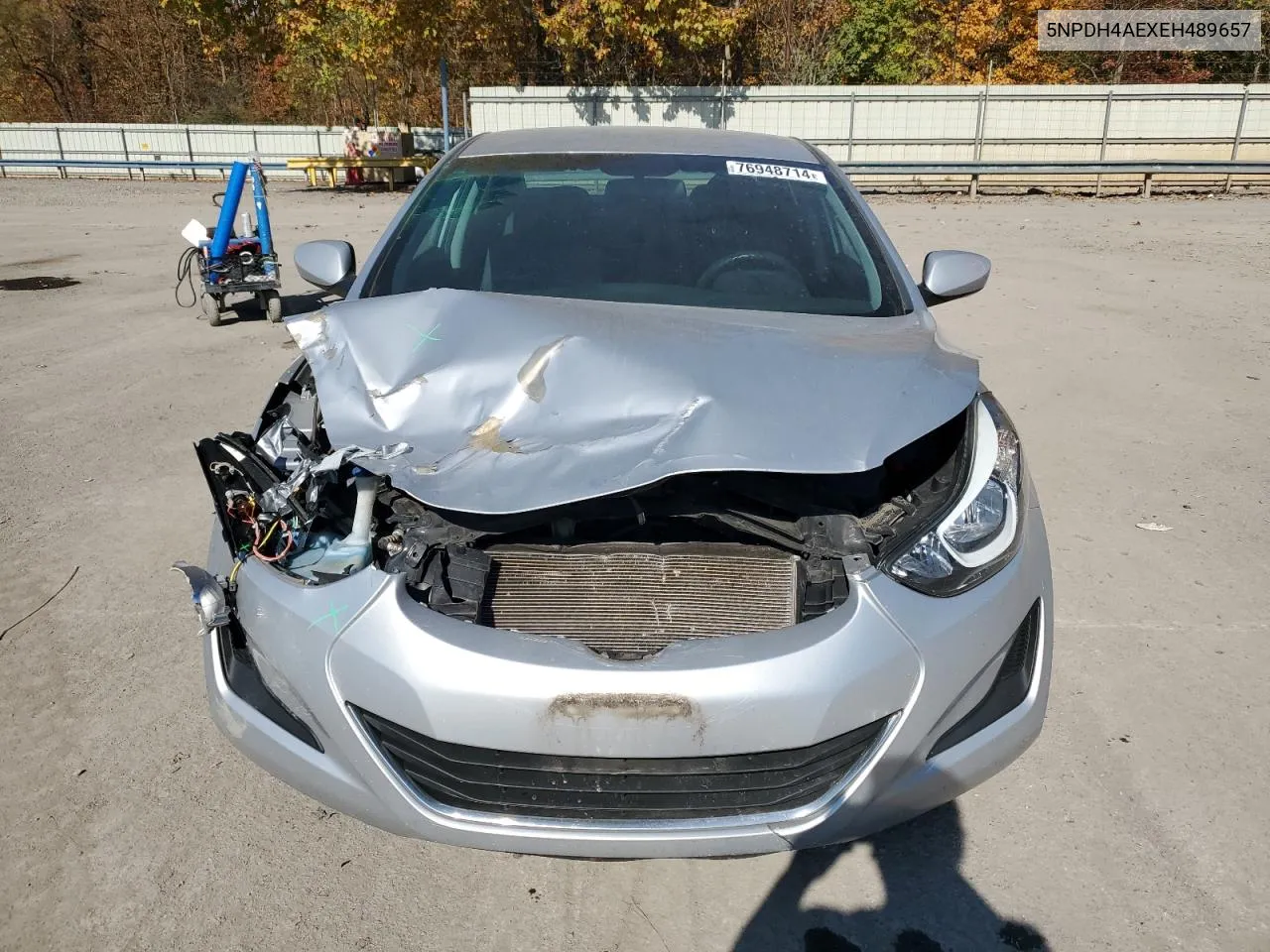 5NPDH4AEXEH489657 2014 Hyundai Elantra Se