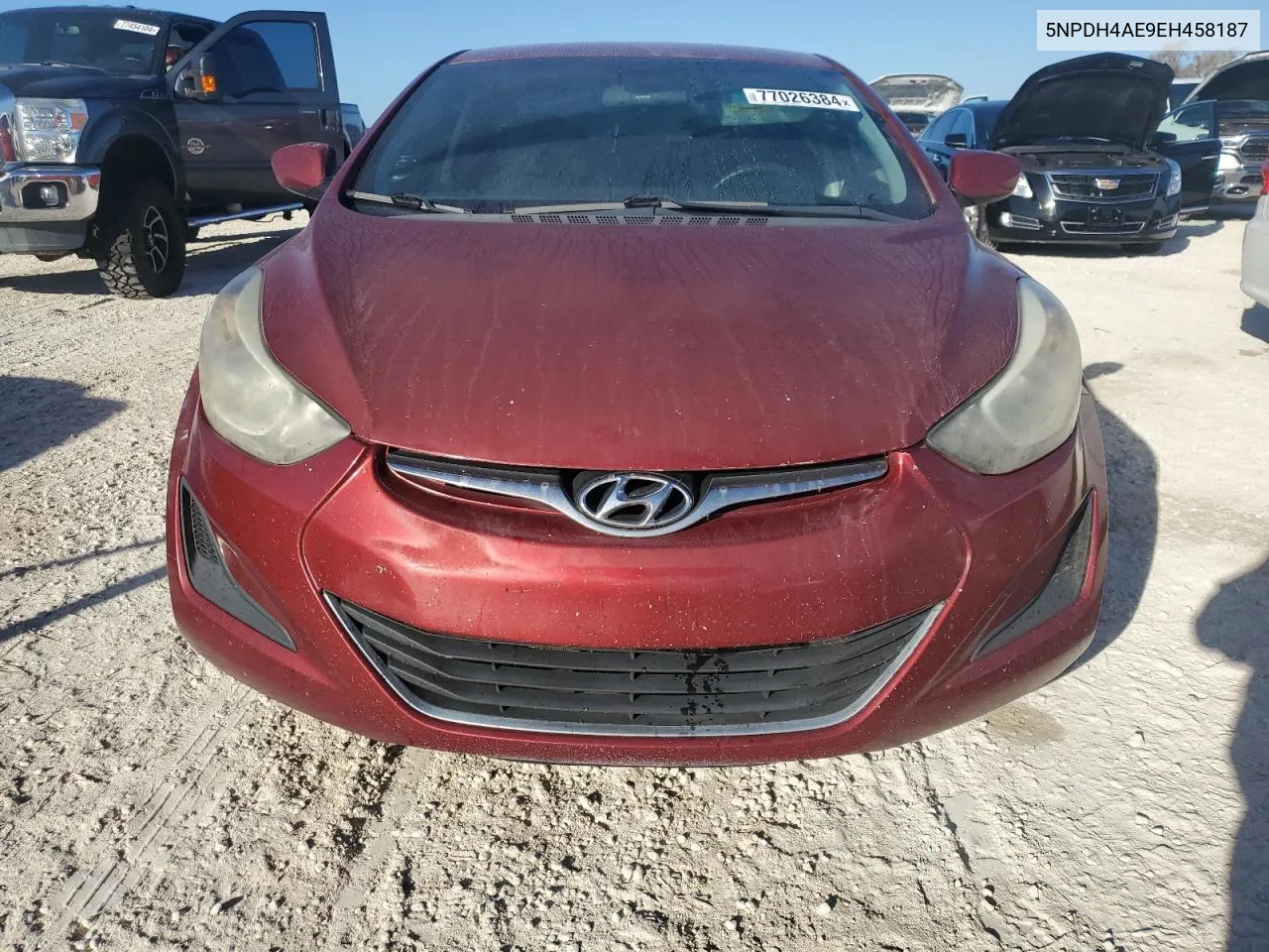 5NPDH4AE9EH458187 2014 Hyundai Elantra Se