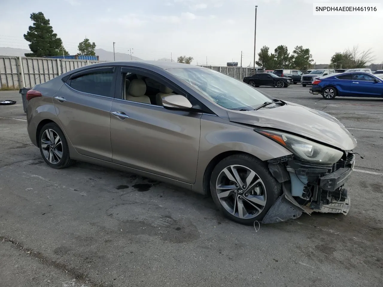 2014 Hyundai Elantra Se VIN: 5NPDH4AE0EH461916 Lot: 77031184