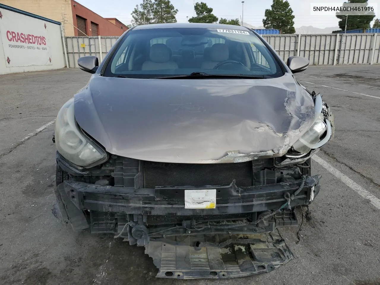 2014 Hyundai Elantra Se VIN: 5NPDH4AE0EH461916 Lot: 77031184