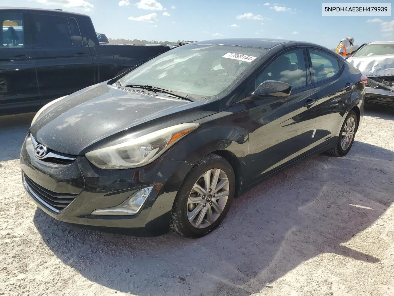 2014 Hyundai Elantra Se VIN: 5NPDH4AE3EH479939 Lot: 77099144