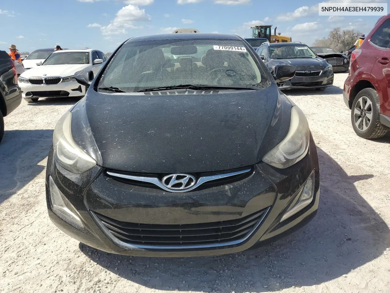 2014 Hyundai Elantra Se VIN: 5NPDH4AE3EH479939 Lot: 77099144