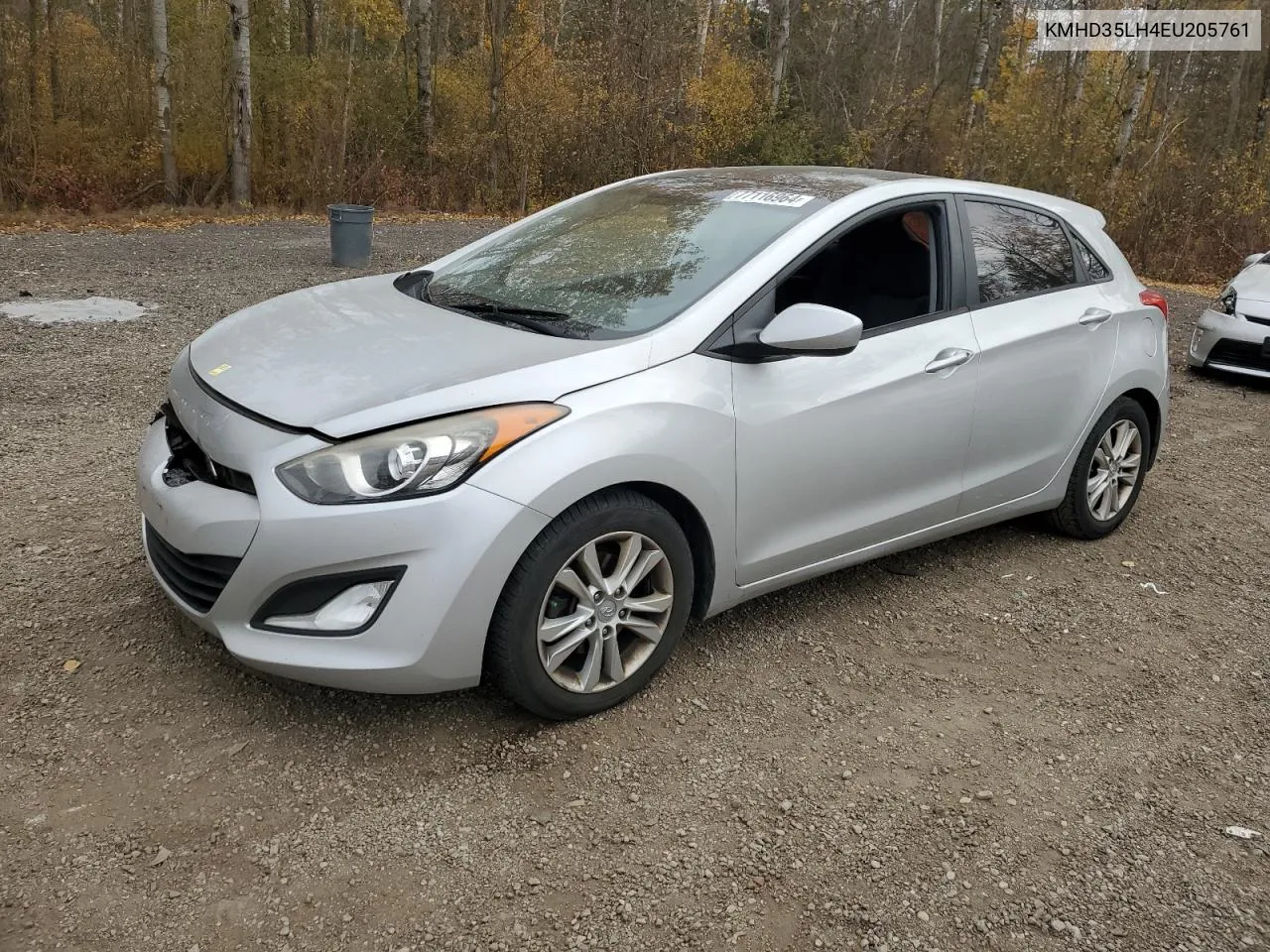 2014 Hyundai Elantra Gt VIN: KMHD35LH4EU205761 Lot: 77116964