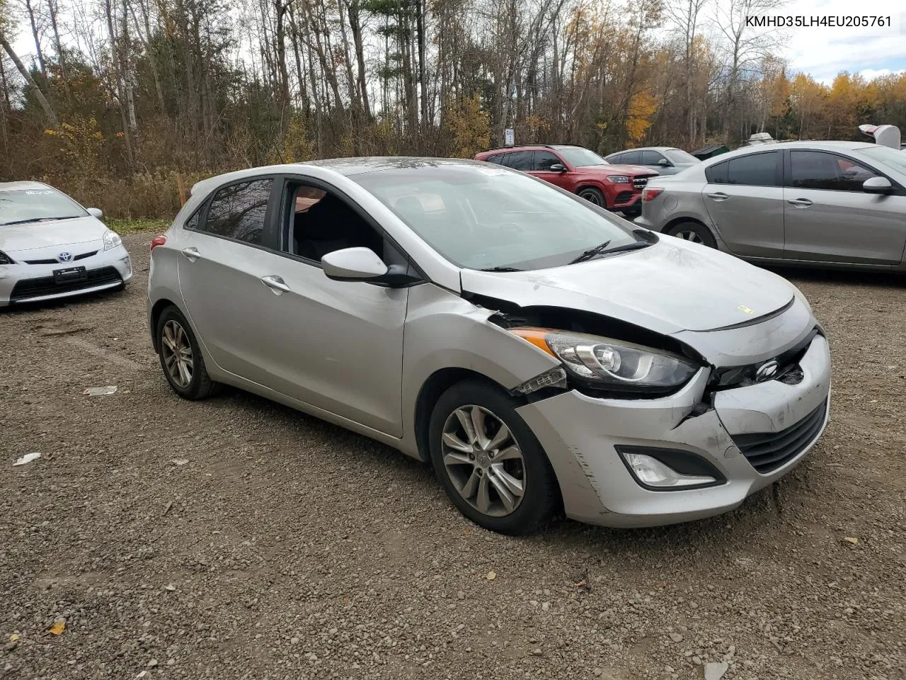 2014 Hyundai Elantra Gt VIN: KMHD35LH4EU205761 Lot: 77116964