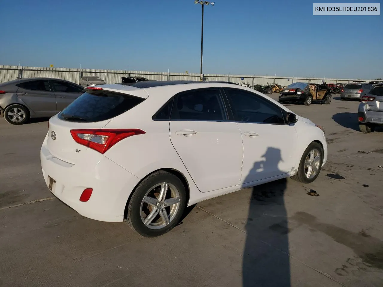 2014 Hyundai Elantra Gt VIN: KMHD35LH0EU201836 Lot: 77316054