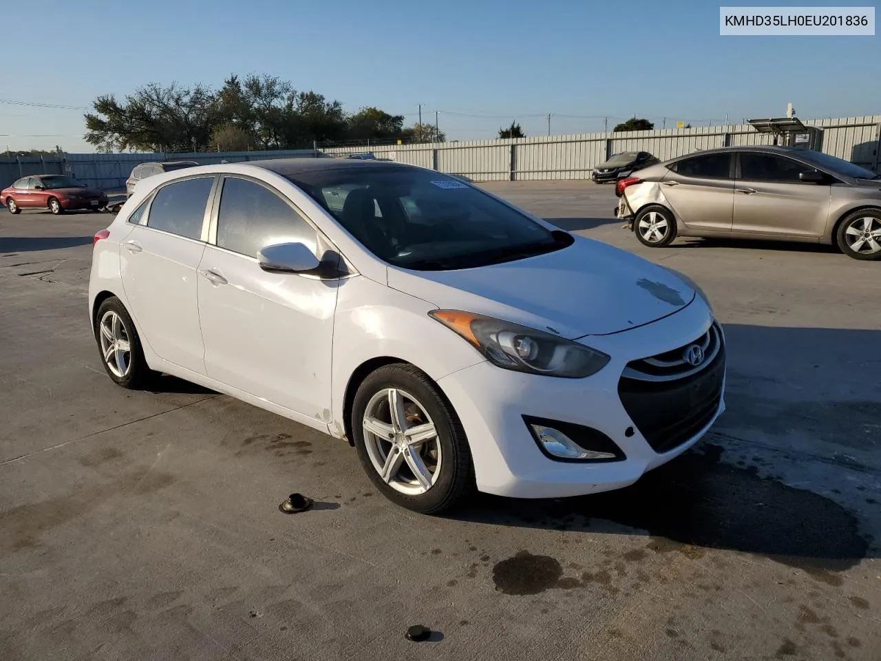 2014 Hyundai Elantra Gt VIN: KMHD35LH0EU201836 Lot: 77316054